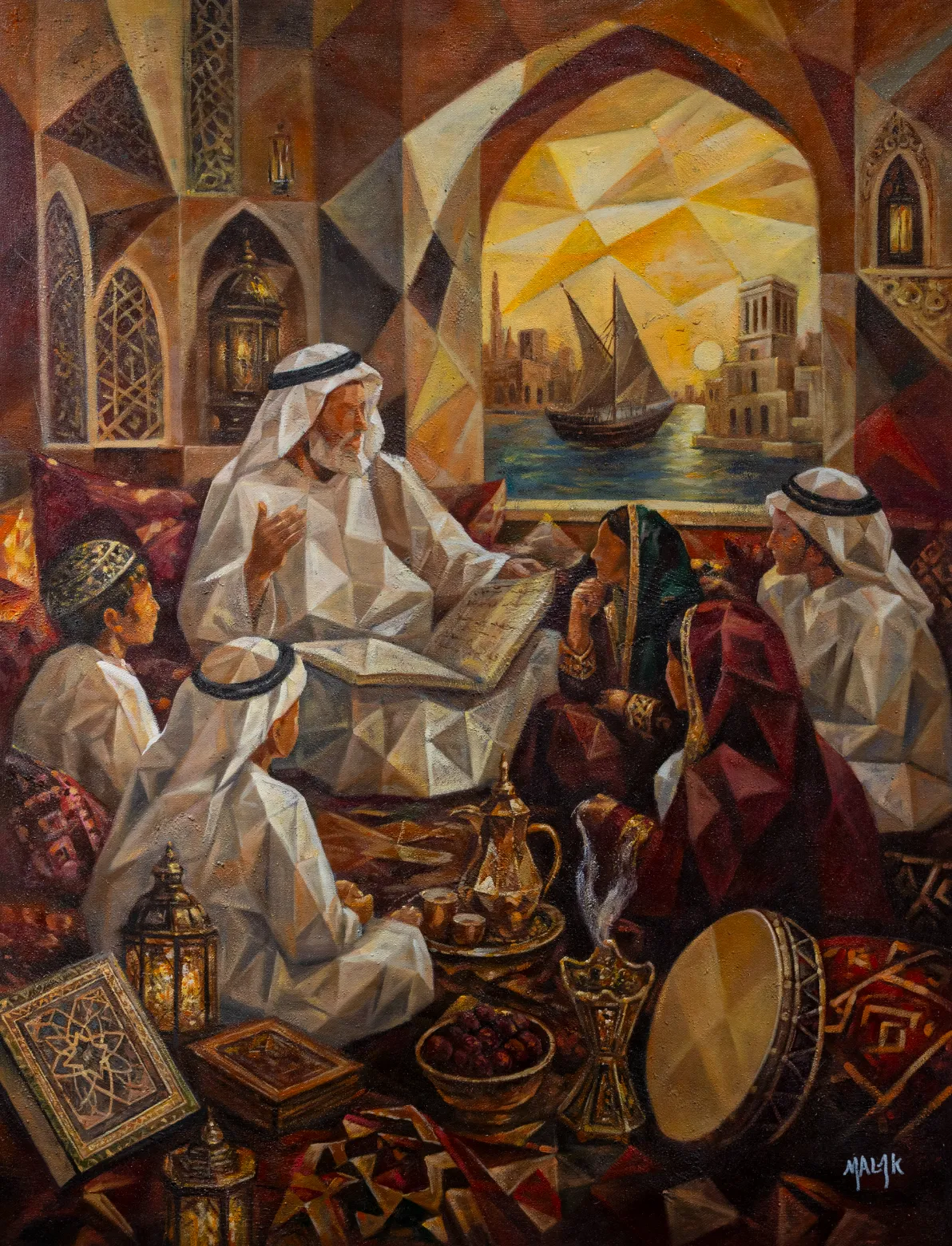Stories in the Majlis, Qatar